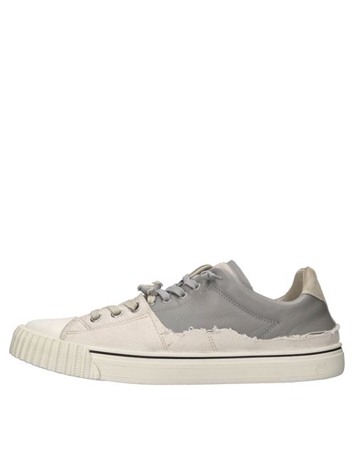 Sneakers in pelle e tessuto MAISON MARGELA | S57WS0391 P4136BEIGE-GRIGIO